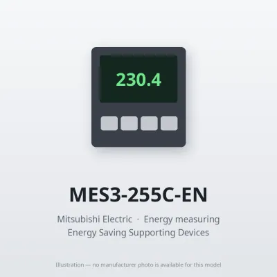 Mitsubishi Electric MES3-255C-EN – Mitsubishi Energy measuring Energy Saving Data Collecting Server