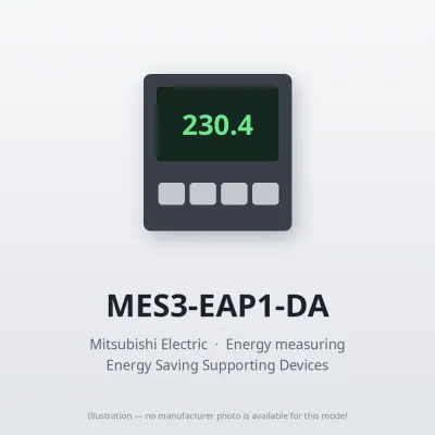 Mitsubishi Electric MES3-EAP1-DA – Mitsubishi Energy measuring Application Software Mitsubishi Electric MES3-EAP1-DA – Mitsubishi Energy measuring Application Software