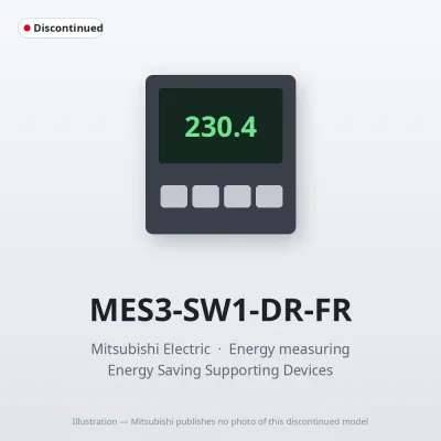 Mitsubishi Electric MES3-SW1-DR-FR – Mitsubishi Energy measuring Application Software Mitsubishi Electric MES3-SW1-DR-FR – Mitsubishi Energy measuring Application Software