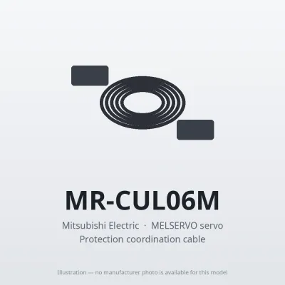 Mitsubishi Electric MR-CUL06M – Mitsubishi MELSERVO servo Protection coordination cable Mitsubishi Electric MR-CUL06M – Mitsubishi MELSERVO servo Protection coordination cable