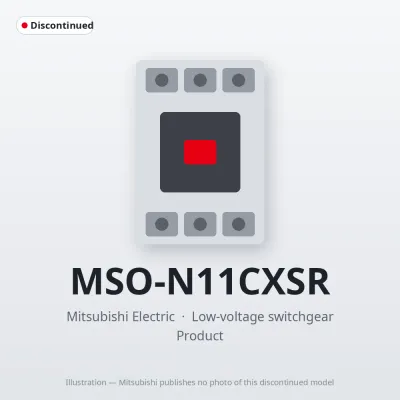 Mitsubishi Electric MSO-N11CXSR – Mitsubishi Low-voltage switchgear Magnetic Starter Mitsubishi Electric MSO-N11CXSR – Mitsubishi Low-voltage switchgear Magnetic Starter