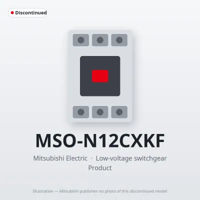Mitsubishi Electric MSO-N12CXKF – Mitsubishi Low-voltage switchgear Magnetic Starter Mitsubishi Electric MSO-N12CXKF – Mitsubishi Low-voltage switchgear Magnetic Starter