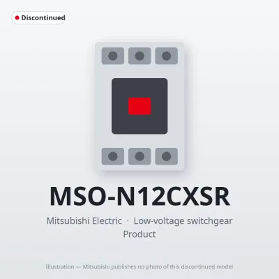Mitsubishi Electric MSO-N12CXSR – Mitsubishi Low-voltage switchgear Magnetic Starter Mitsubishi Electric MSO-N12CXSR – Mitsubishi Low-voltage switchgear Magnetic Starter