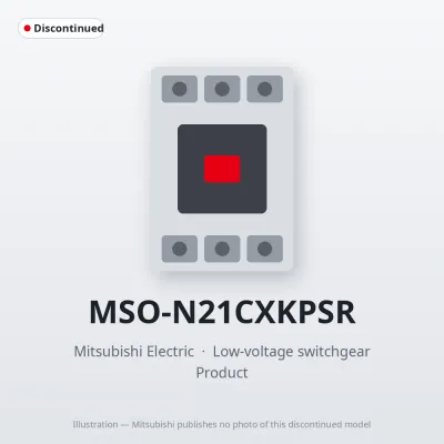 Mitsubishi Electric MSO-N21CXKPSR – Mitsubishi Low-voltage switchgear Magnetic Starter Mitsubishi Electric MSO-N21CXKPSR – Mitsubishi Low-voltage switchgear Magnetic Starter