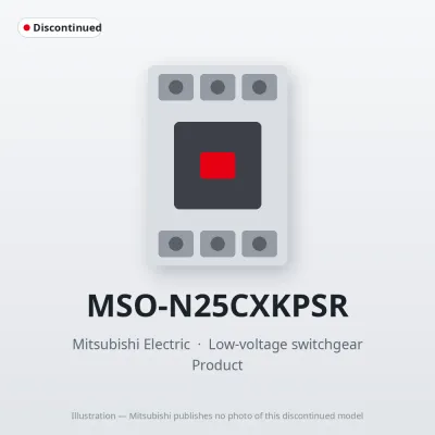 Mitsubishi Electric MSO-N25CXKPSR – Mitsubishi Low-voltage switchgear Magnetic Starter Mitsubishi Electric MSO-N25CXKPSR – Mitsubishi Low-voltage switchgear Magnetic Starter