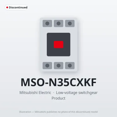Mitsubishi Electric MSO-N35CXKF – Mitsubishi Low-voltage switchgear Magnetic Starter Mitsubishi Electric MSO-N35CXKF – Mitsubishi Low-voltage switchgear Magnetic Starter