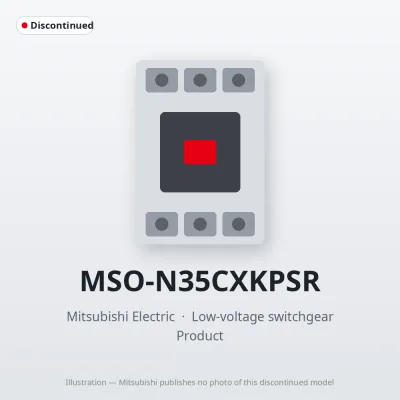 Mitsubishi Electric MSO-N35CXKPSR – Mitsubishi Low-voltage switchgear Magnetic Starter Mitsubishi Electric MSO-N35CXKPSR – Mitsubishi Low-voltage switchgear Magnetic Starter