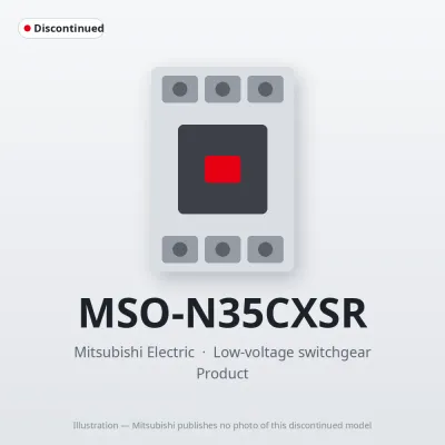 Mitsubishi Electric MSO-N35CXSR – Mitsubishi Low-voltage switchgear Magnetic Starter Mitsubishi Electric MSO-N35CXSR – Mitsubishi Low-voltage switchgear Magnetic Starter