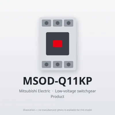 Mitsubishi Electric MSOD-Q11KP – Mitsubishi Low-voltage switchgear DC Interface Contactor Mitsubishi Electric MSOD-Q11KP – Mitsubishi Low-voltage switchgear DC Interface Contactor