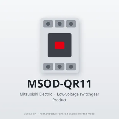 Mitsubishi Electric MSOD-QR11 – Mitsubishi Low-voltage switchgear DC Interface Contactor Mitsubishi Electric MSOD-QR11 – Mitsubishi Low-voltage switchgear DC Interface Contactor