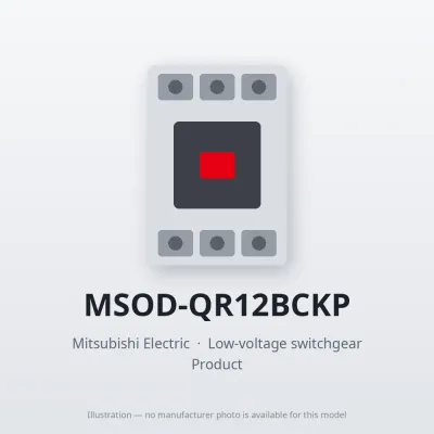 Mitsubishi Electric MSOD-QR12BCKP – Mitsubishi Low-voltage switchgear DC Interface Contactor Mitsubishi Electric MSOD-QR12BCKP – Mitsubishi Low-voltage switchgear DC Interface Contactor