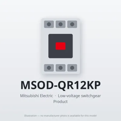 Mitsubishi Electric MSOD-QR12KP – Mitsubishi Low-voltage switchgear DC Interface Contactor Mitsubishi Electric MSOD-QR12KP – Mitsubishi Low-voltage switchgear DC Interface Contactor