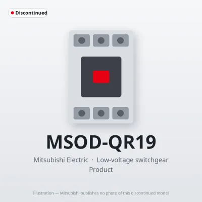Mitsubishi Electric MSOD-QR19 – Mitsubishi Low-voltage switchgear DC Interface Contactor Mitsubishi Electric MSOD-QR19 – Mitsubishi Low-voltage switchgear DC Interface Contactor