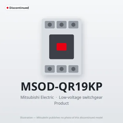 Mitsubishi Electric MSOD-QR19KP – Mitsubishi Low-voltage switchgear DC Interface Contactor Mitsubishi Electric MSOD-QR19KP – Mitsubishi Low-voltage switchgear DC Interface Contactor
