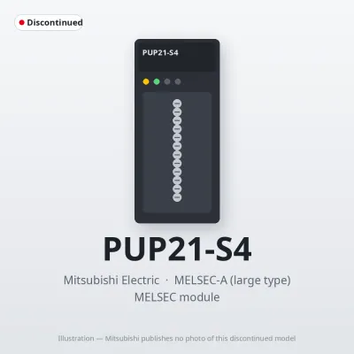 Mitsubishi Electric PUP21-S4 – Mitsubishi MELSEC-A Module Mitsubishi Electric PUP21-S4 – Mitsubishi MELSEC-A Module