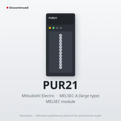 Mitsubishi Electric PUR21 – Mitsubishi MELSEC-A Module Mitsubishi Electric PUR21 – Mitsubishi MELSEC-A Module