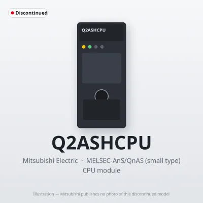 Q2ASHCPU Mitsubishi MELSEC-AnS CPU module