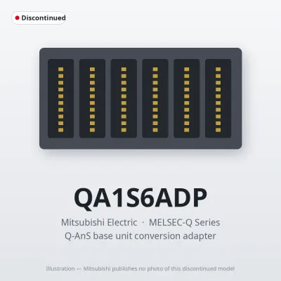 Mitsubishi Electric QA1S6ADP – Mitsubishi MELSEC-Q Series Option Mitsubishi Electric QA1S6ADP – Mitsubishi MELSEC-Q Series Option