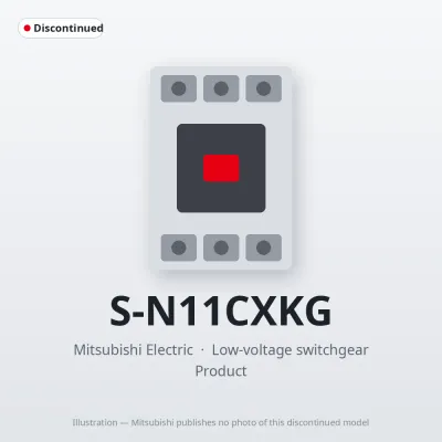 Mitsubishi Electric S-N11CXKG – Mitsubishi Low-voltage switchgear Magnetic Contactor Mitsubishi Electric S-N11CXKG – Mitsubishi Low-voltage switchgear Magnetic Contactor