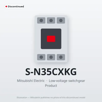 Mitsubishi Electric S-N35CXKG – Mitsubishi Low-voltage switchgear Magnetic Contactor Mitsubishi Electric S-N35CXKG – Mitsubishi Low-voltage switchgear Magnetic Contactor