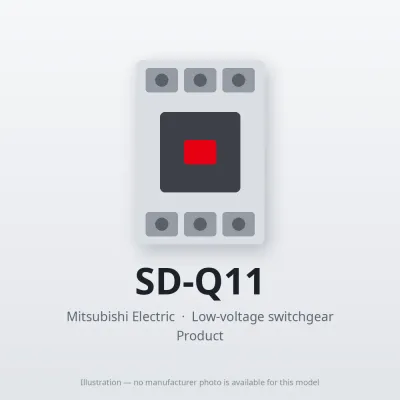 Mitsubishi Electric SD-Q11 – Mitsubishi Low-voltage switchgear DC Interface Contactor Mitsubishi Electric SD-Q11 – Mitsubishi Low-voltage switchgear DC Interface Contactor