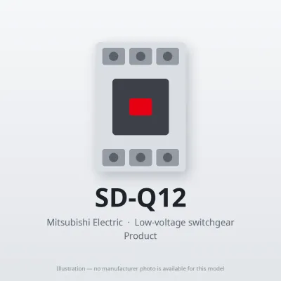 Mitsubishi Electric SD-Q12 – Mitsubishi Low-voltage switchgear DC Interface Contactor Mitsubishi Electric SD-Q12 – Mitsubishi Low-voltage switchgear DC Interface Contactor