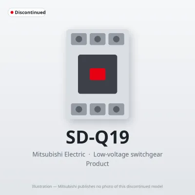 Mitsubishi Electric SD-Q19 – Mitsubishi Low-voltage switchgear DC Interface Contactor Mitsubishi Electric SD-Q19 – Mitsubishi Low-voltage switchgear DC Interface Contactor