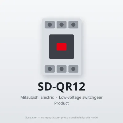 Mitsubishi Electric SD-QR12 – Mitsubishi Low-voltage switchgear DC Interface Contactor Mitsubishi Electric SD-QR12 – Mitsubishi Low-voltage switchgear DC Interface Contactor