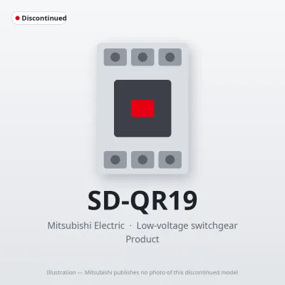 Mitsubishi Electric SD-QR19 – Mitsubishi Low-voltage switchgear DC Interface Contactor Mitsubishi Electric SD-QR19 – Mitsubishi Low-voltage switchgear DC Interface Contactor