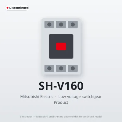 Mitsubishi Electric SH-V160 – Mitsubishi Low-voltage switchgear Magnetic Contactor Mitsubishi Electric SH-V160 – Mitsubishi Low-voltage switchgear Magnetic Contactor