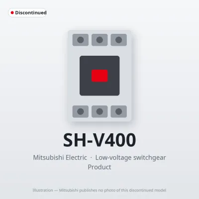 Mitsubishi Electric SH-V400 – Mitsubishi Low-voltage switchgear Magnetic Contactor Mitsubishi Electric SH-V400 – Mitsubishi Low-voltage switchgear Magnetic Contactor
