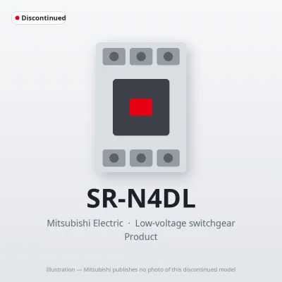Mitsubishi Electric SR-N4DL – Mitsubishi Low-voltage switchgear Contactor Relay Mitsubishi Electric SR-N4DL – Mitsubishi Low-voltage switchgear Contactor Relay