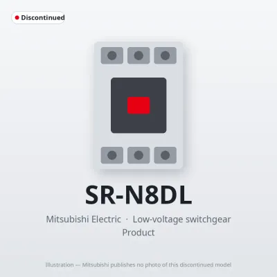 Mitsubishi Electric SR-N8DL – Mitsubishi Low-voltage switchgear Contactor Relay Mitsubishi Electric SR-N8DL – Mitsubishi Low-voltage switchgear Contactor Relay