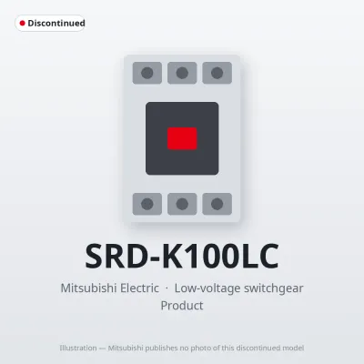 Mitsubishi Electric SRD-K100LC – Mitsubishi Low-voltage switchgear Contactor Relay Mitsubishi Electric SRD-K100LC – Mitsubishi Low-voltage switchgear Contactor Relay