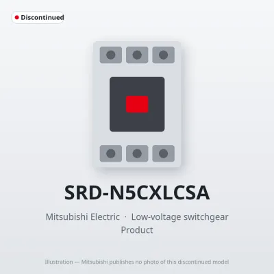 Mitsubishi Electric SRD-N5CXLCSA – Mitsubishi Low-voltage switchgear Contactor Relay Mitsubishi Electric SRD-N5CXLCSA – Mitsubishi Low-voltage switchgear Contactor Relay
