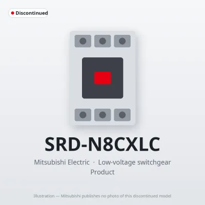 Mitsubishi Electric SRD-N8CXLC – Mitsubishi Low-voltage switchgear Contactor Relay Mitsubishi Electric SRD-N8CXLC – Mitsubishi Low-voltage switchgear Contactor Relay