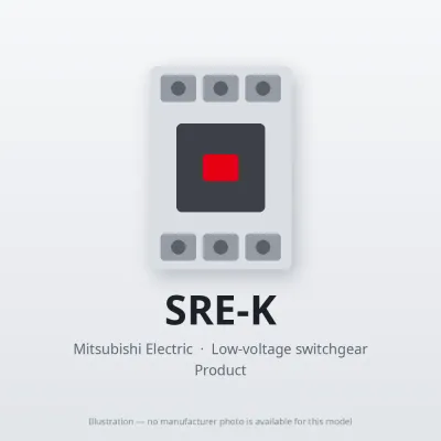 Mitsubishi Electric SRE-K – Mitsubishi Low-voltage switchgear Related Equipment Mitsubishi Electric SRE-K – Mitsubishi Low-voltage switchgear Related Equipment
