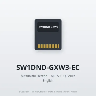 Mitsubishi Electric SW1DND-GXW3-EC – Mitsubishi MELSEC-Q Series MELSOFT GX Works3 Mitsubishi Electric SW1DND-GXW3-EC – Mitsubishi MELSEC-Q Series MELSOFT GX Works3