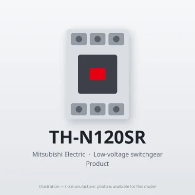 Mitsubishi Electric TH-N120SR – Mitsubishi Low-voltage switchgear Thermal Overload Relay Mitsubishi Electric TH-N120SR – Mitsubishi Low-voltage switchgear Thermal Overload Relay