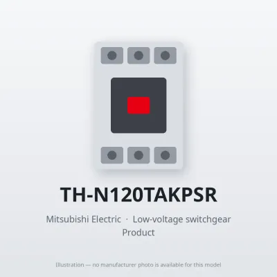 Mitsubishi Electric TH-N120TAKPSR – Mitsubishi Low-voltage switchgear Thermal Overload Relay Mitsubishi Electric TH-N120TAKPSR – Mitsubishi Low-voltage switchgear Thermal Overload Relay