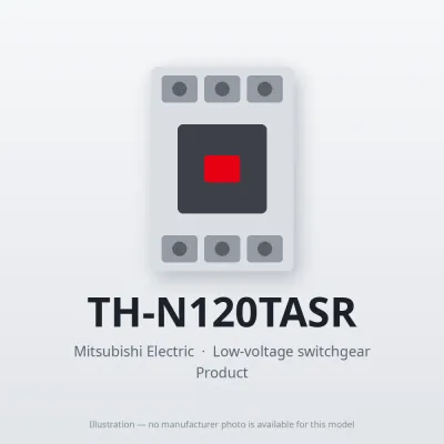 Mitsubishi Electric TH-N120TASR – Mitsubishi Low-voltage switchgear Thermal Overload Relay Mitsubishi Electric TH-N120TASR – Mitsubishi Low-voltage switchgear Thermal Overload Relay