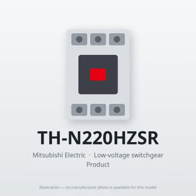 Mitsubishi Electric TH-N220HZSR – Mitsubishi Low-voltage switchgear Thermal Overload Relay Mitsubishi Electric TH-N220HZSR – Mitsubishi Low-voltage switchgear Thermal Overload Relay