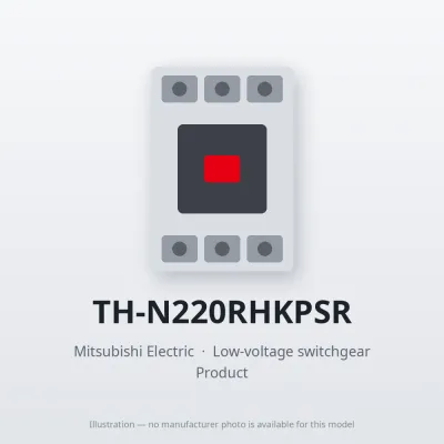 Mitsubishi Electric TH-N220RHKPSR – Mitsubishi Low-voltage switchgear Thermal Overload Relay Mitsubishi Electric TH-N220RHKPSR – Mitsubishi Low-voltage switchgear Thermal Overload Relay
