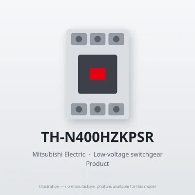 Mitsubishi Electric TH-N400HZKPSR – Mitsubishi Low-voltage switchgear Thermal Overload Relay Mitsubishi Electric TH-N400HZKPSR – Mitsubishi Low-voltage switchgear Thermal Overload Relay