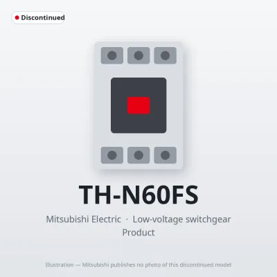 Mitsubishi Electric TH-N60FS – Mitsubishi Low-voltage switchgear Thermal Overload Relay Mitsubishi Electric TH-N60FS – Mitsubishi Low-voltage switchgear Thermal Overload Relay