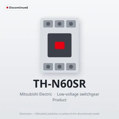 Mitsubishi Electric TH-N60SR – Mitsubishi Low-voltage switchgear Thermal Overload Relay Mitsubishi Electric TH-N60SR – Mitsubishi Low-voltage switchgear Thermal Overload Relay