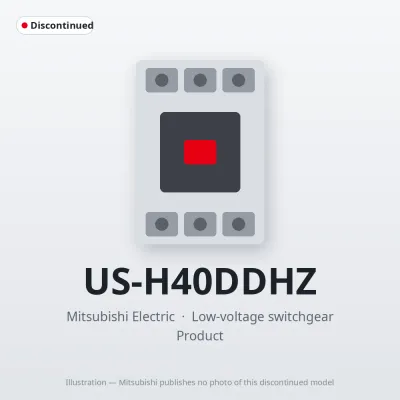 Mitsubishi Electric US-H40DDHZ – Mitsubishi Low-voltage switchgear Solid State Contactor Mitsubishi Electric US-H40DDHZ – Mitsubishi Low-voltage switchgear Solid State Contactor