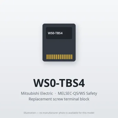Mitsubishi Electric WS0-TBS4 – Mitsubishi MELSEC-QS/WS Safety Option Mitsubishi Electric WS0-TBS4 – Mitsubishi MELSEC-QS/WS Safety Option