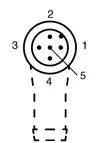 Pepperl Fuchs V15S-W-ABG-PG9 – Male connector, field-attachable — photo 4 of 4