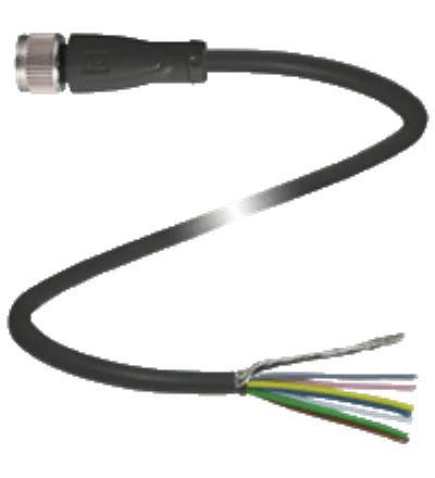 Pepperl Fuchs V19-G-0,2M-PUR-ABG-V19-Y – Connecting cable, shielded Pepperl Fuchs V19-G-0,2M-PUR-ABG-V19-Y – Connecting cable, shielded